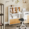 SoBuy Scrivania pieghevole 70x108x59 cm FWT107-WN