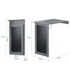 SoBuy Tavolo a muro pieghevole con lavagna 75x50x76cm FWT20-HG