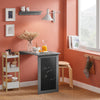 SoBuy Tavolo a muro pieghevole con lavagna 75x50x76cm FWT20-HG