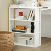 SoBuy Scrivania con libreria 101x60x76cm FWT35-W