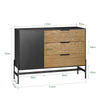 SoBuy Credenza 114x40x83cm HFSB02-SCH