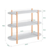 SoBuy Libreria multifunzionale Scaffale 100 x 33 x 88 cm HSTR01-H-HG