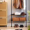 SoBuy Cabina armadio regolabile 80x27x295cm KLS07-SCH