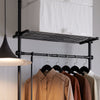 SoBuy Cabina armadio regolabile 80x27x295cm KLS07-SCH