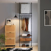 SoBuy Cabina armadio regolabile 80x27x295cm KLS07-SCH