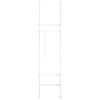 SoBuy Cabina armadio regolabile 80x27x295cm KLS07-W