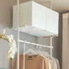 SoBuy Cabina armadio regolabile 80x27x295cm KLS07-W