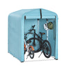 Sobuy Garage Auto per Esterno Tenda per Bicicletta Box Moto Impermeabile Tendone per Auto Moto e Attrezzi Capanno da Giardino e Ripostiglio da Esterno Azzurro 120x176x163 cm KLS11-BL