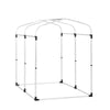 Sobuy KLS11-DG Garage Auto per Esterno Tenda per Bicicletta Box Moto Impermeabile Tendone per Auto Moto e Attrezzi Capanno da Giardino e Ripostiglio da Esterno Grigio 120x176x163 cm
