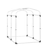 Sobuy Garage Auto per Esterno Tenda per Bicicletta Box Moto Impermeabile Tendone per Auto Moto e Attrezzi Capanno da Giardino e Ripostiglio da Esterno Verde 120x176x163 cm KLS11-GR