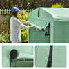 Sobuy Garage Auto per Esterno Tenda per Bicicletta Box Moto Impermeabile Tendone per Auto Moto e Attrezzi Capanno da Giardino e Ripostiglio da Esterno Verde 120x176x163 cm KLS11-GR