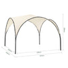 SoBuy Gazebo pieghevole 334x334x256 cm KLS16-MI