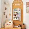 SoBuy Libreria salvaspazio per bambini 60x12x80cm KMB08-K-W