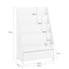 SoBuy Libreria per Bambini60x30x93cm KMB112-W