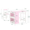 SoBuy Tavolo per bambini 80x50x66cm KMB116-P