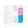 SoBuy Libreria per bambini 89x35x88cm KMB37-F