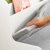 SoBuy Panca con libreria per bambini 100x45x70cm KMB66-W