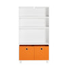SoBuy Libreria scaffale per bambini 60x25x110cm KMB68-W