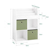 SoBuy Libreria scaffale per bambini 60x34x80cm KMB79-W