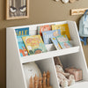 SoBuy Libreria scaffale per bambini 80x40x100cm KMB83-W