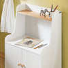 SoBuy Comodino armadietto per bambini 60x35x87cm KMB84-W