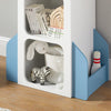 SoBuy Libreria scaffale per bambini 61x32x120cm KMB87-W