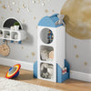 SoBuy Libreria scaffale per bambini 61x32x120cm KMB87-W