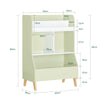 SoBuy Libreria scaffale per bambini 60x36x89cm KMB90-GR