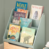 SoBuy KMB95-GR Libreria montessoriana per bambini Scaffale portagiochi con contenitore Portariviste Verde 62x30x80cm