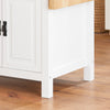 SoBuy Credenza con piano pieghevole in pino 145x60x95cm KNL06-WN