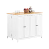 SoBuy Credenza tavolo 107x76x92cm KNL10-WN
