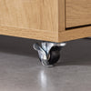 SoBuy NSR13-N Carrello Salvaspazio con Cassetti e Ruote, Mobiletto Multiuso per Cucina, Bagno e Lavanderia Naturale 20x40x170 cm