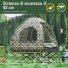 SoBuy Tenda pieghevole 193x145x188cm OGS32-L-TN