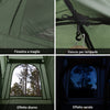 SoBuy Tenda pieghevole 193x86x160cm OGS32-II-GR