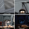 SoBuy Tenda pieghevole 193x145x185cm OGS32-II-L-HG