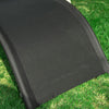 SoBuy Sedia sdraio con cuscino 63x172x66cm OGS38-SCH