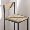 SoBuy Tavolo con 2 sedie 89x45x87cm OGT03-N