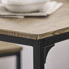 SoBuy Tavolo con 2 sedie 89x45x87cm OGT03-N