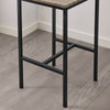 SoBuy Tavolo con 2 sedie 89x45x87cm OGT03-N