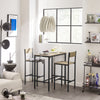 SoBuy Tavolo con 2 sedie 89x45x87cm OGT03-N