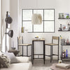 SoBuy Tavolo con 2 sedie 89x45x87cm OGT03-N