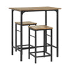 SoBuy Tavolo con 2 sgabelli 80x50x87cm OGT10-PF