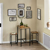 SoBuy Tavolo con 2 sgabelli 80x50x87cm OGT10-PF