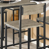 SoBuy Tavolo con 4 sedie 100x45x87cm OGT14-N