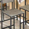 SoBuy Tavolo con 4 sedie 100x45x87cm OGT14-N
