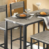SoBuy Tavolo con 4 sedie 100x45x87cm OGT14-N
