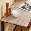 SoBuy Tavolo con 2 sgabelli 90x45x74cm OGT18-N