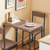 SoBuy Tavolo con 2 sedie 80x50x75cm OGT19-N
