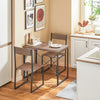 SoBuy Tavolo con 2 sedie 80x50x75cm OGT19-N