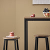 SoBuy Tavolo con 4 sgabelli 120x40x100cm OGT22-SCH